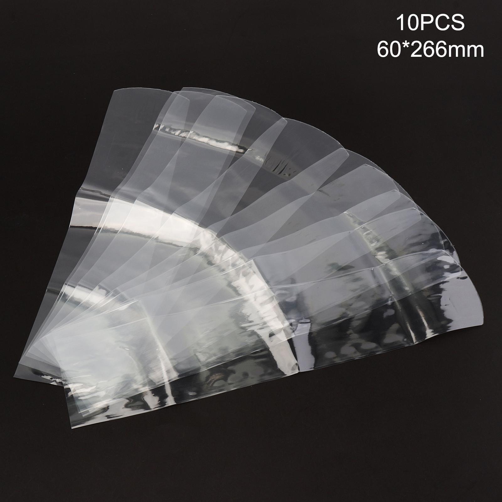 

10 шт/20 шт прозрачная термоусадочная пленка мешок антипылевой защитный чехол чехол для телевизора кондиционер пульт дистанционного управления термоусадочный пластик 10PCS 60 x 250mm