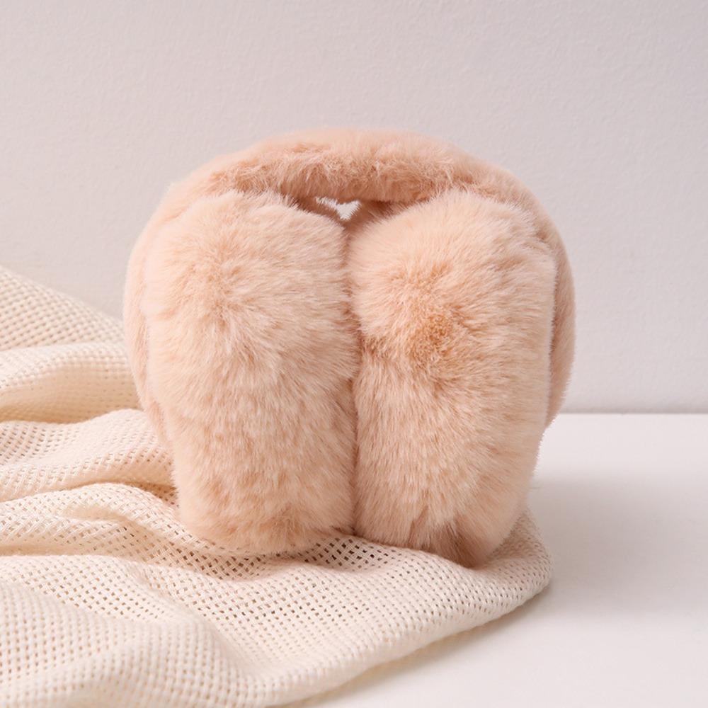 Warm Plush Ear Muffs Foldable Thicken Earflap Fashion Ear Cover  Winter
