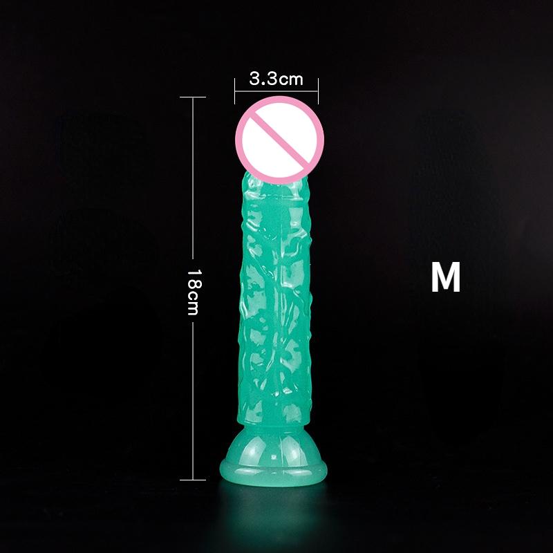 Luminous Simulation Dildo Realistic Penis For Women with Suction Cup XL Thick Couple Erotic Sex Anal Adult Toys for Men Toy