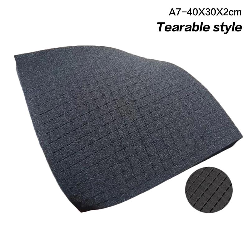 40X30Cm High Density Precorted Toolbox Foam Insert Pre-Cut Pick Apart Foam For Hard Case And Flight Case Foams Tool Organizer