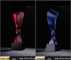 Engraved Crystal Star Basketball Trophy - Thumbs Up Award