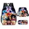 Dragon Ball Seven Dragon Ball Backpack Primary And Secondary School Students Three-Piece Set Schoolbag Children'S Satchel Pencil Case