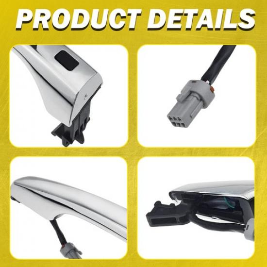 Front Door Outside L+R Handle Fit 2017- Sedan Elantra 82651-F2200 Hyundai