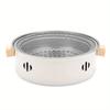 Compact Size Tabletop BBQ Grill Stainless Steel Charcoal Grill Stove  Camping BBQ