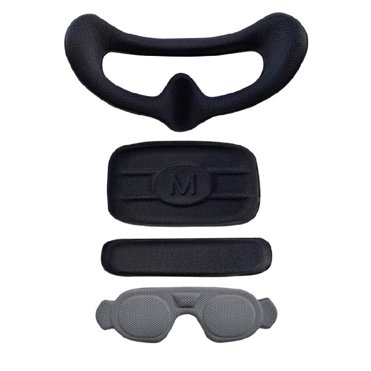 

Lens Protective Cover for Goggles 3 Eyeglasses Shading Pad Dustproof Eye Pad Cushion Mat Protective Cover Replacement чорний