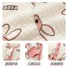 Kids Cotton Sleepsuit With Leg Separation Warm Winter Pajamas Anti-Bacterial Unisex Toddler Sleepwear