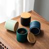 180ml Ceramic Tea Canister Portable Mini Storage Jar