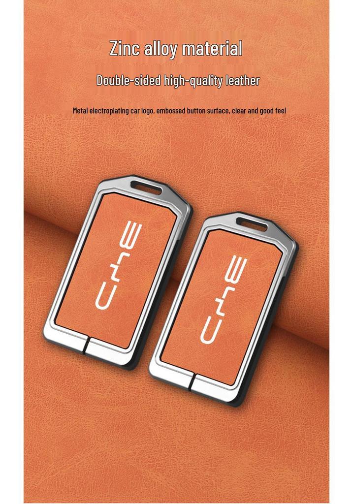 BYD Card Key Case for Song, Yuan, DMI Max, Han, Tang, Qin, Seagull, Destroyer 05 - New Model Protective Shell & Buckle