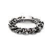 KALEN Punk Personality Bone Chain Stainless Steel Bracelet Man