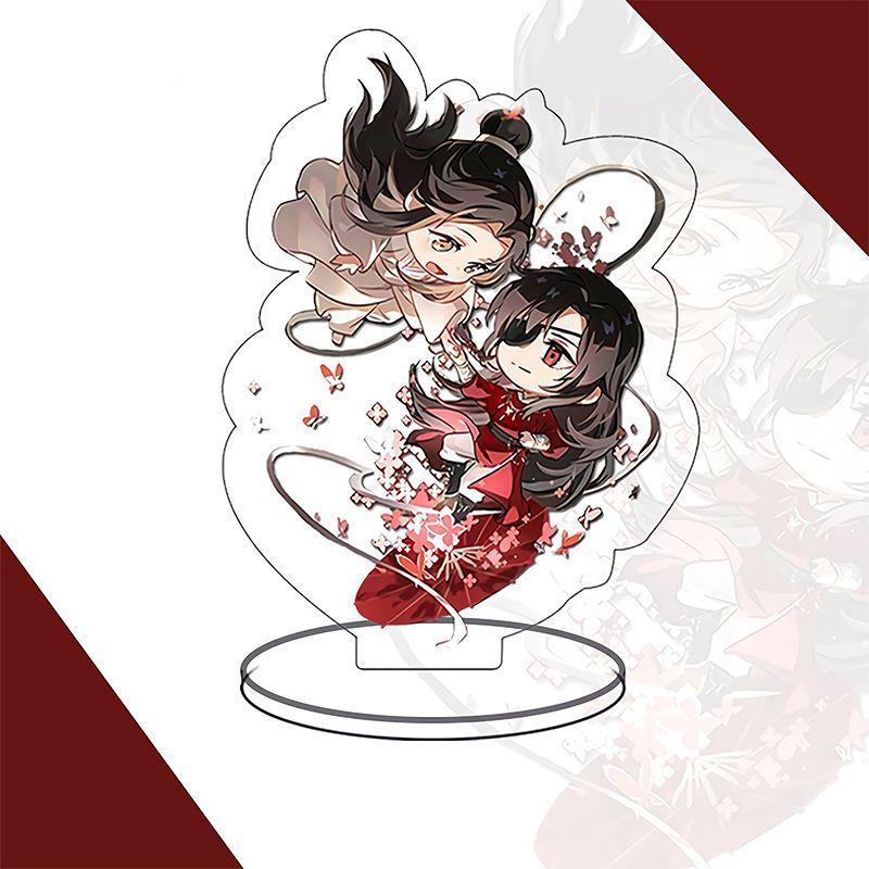 Heaven Official's Blessing Xie Lian & Hua Cheng Double-Sided Acrylic Standee - Desktop Ornament Gift, Free Shipping