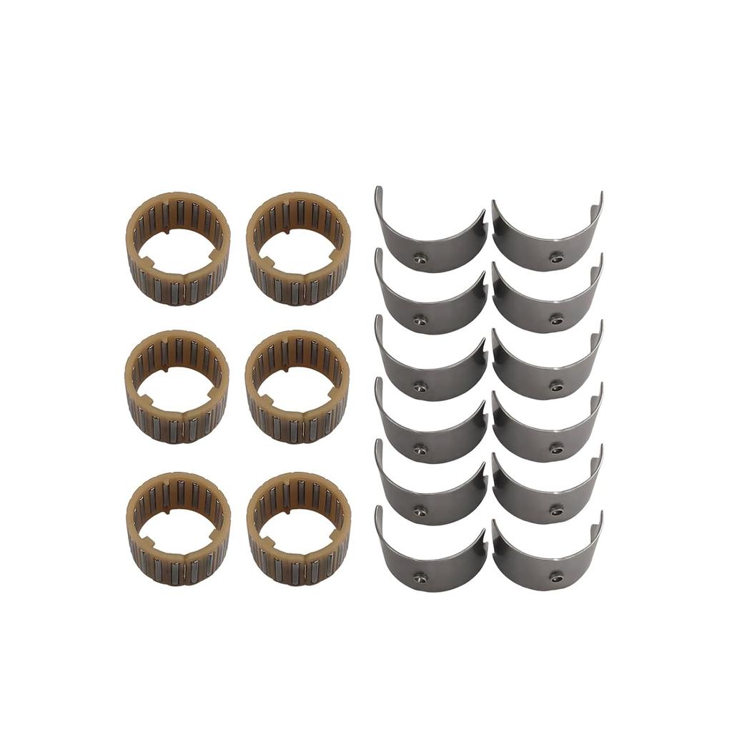 6Pcs Eccentric Shaft Camshaft Needle Bearing, 11377615379 Replacement Camshaft Bearing Compatible with BMW