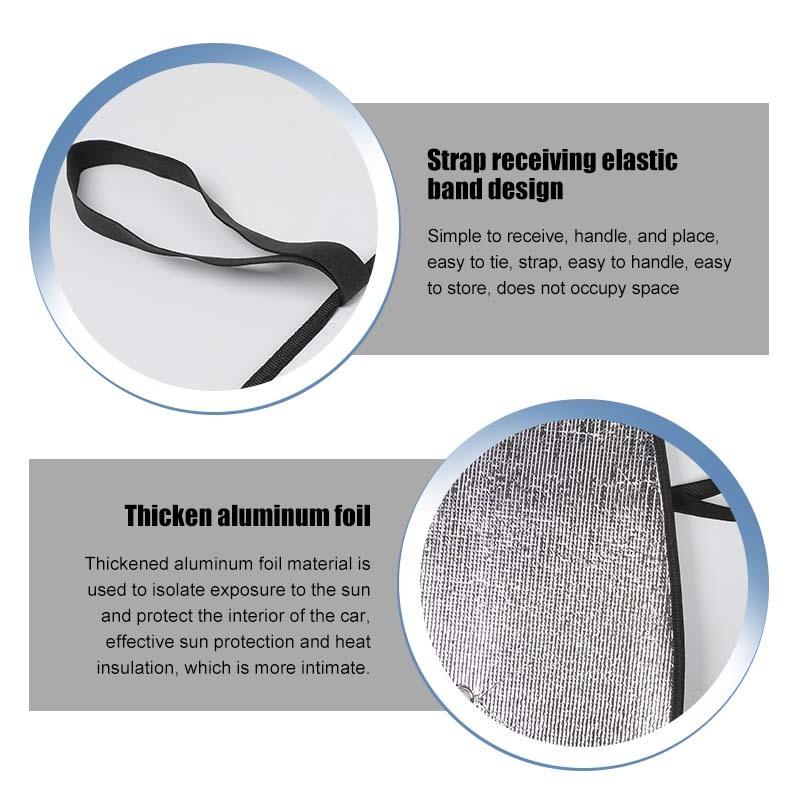 Купить Солнцезащитный козырек на лобовое стекло автомобиля, складной ...