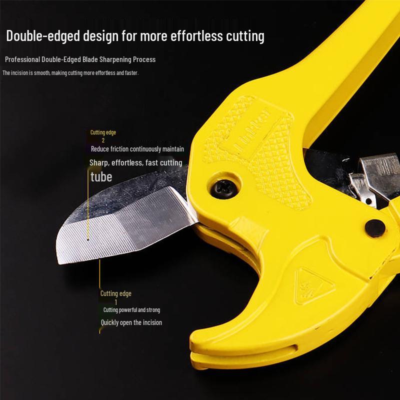 PVC Pipe Cutter: Professional Fast-Cut Tool for Water, Conduit, and Hot Melt Pipes