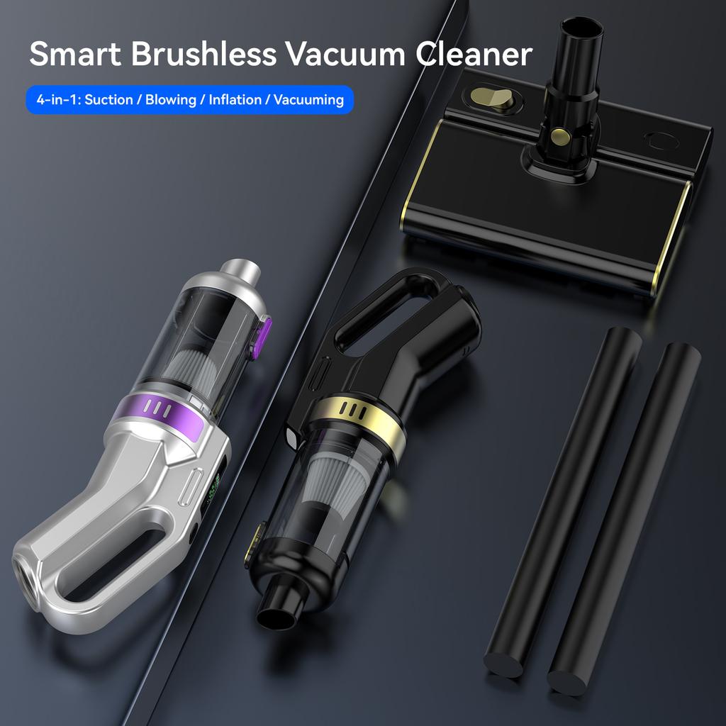 Handheld Vacuum Cleaner 20000PA Large Suction, Portable Blowing and Suction All-in-one Machine, Car and Household Dual-purpose