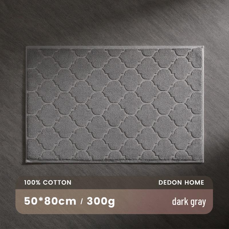 

Быстросохнущий, Нескользящий Коврик для Ванной Комнаты у Входа в Туалет - Влагопоглощающий, Утолщенный Коврик для Ног 80cm x 50cm