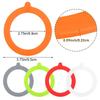 Reusable Storage Canning Accessories Rubber Sealings Mason Jars Gaskets Jar Gaskets Silicone Seals Rubber Seals Rings