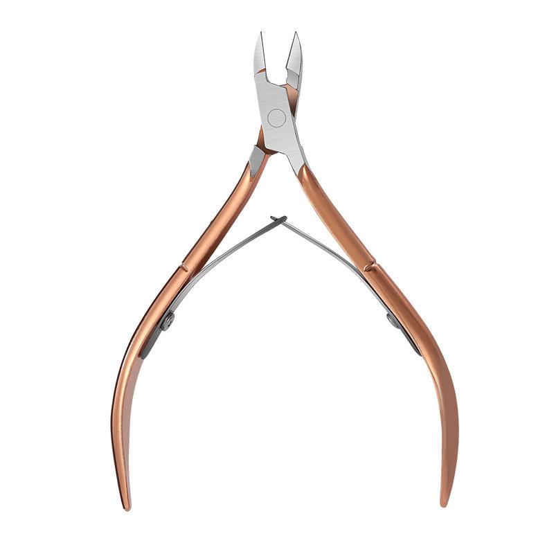 Stainless Steel Nail Nippers & Cuticle Remover Scissors - Manicure Tools for Dead Skin and Nail Care.