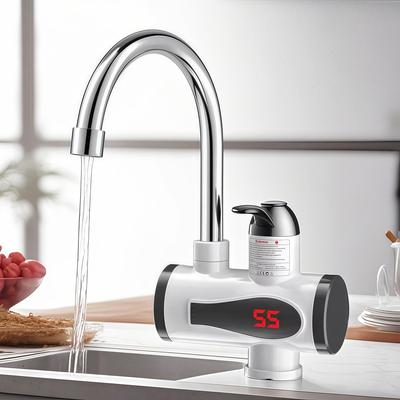 Durchlauferhitzer Wasserhahn Dusche Durchlauferhitzer Elektrischer Wasserhahn Heizung Sofort Warmwasser für Küche und Bad