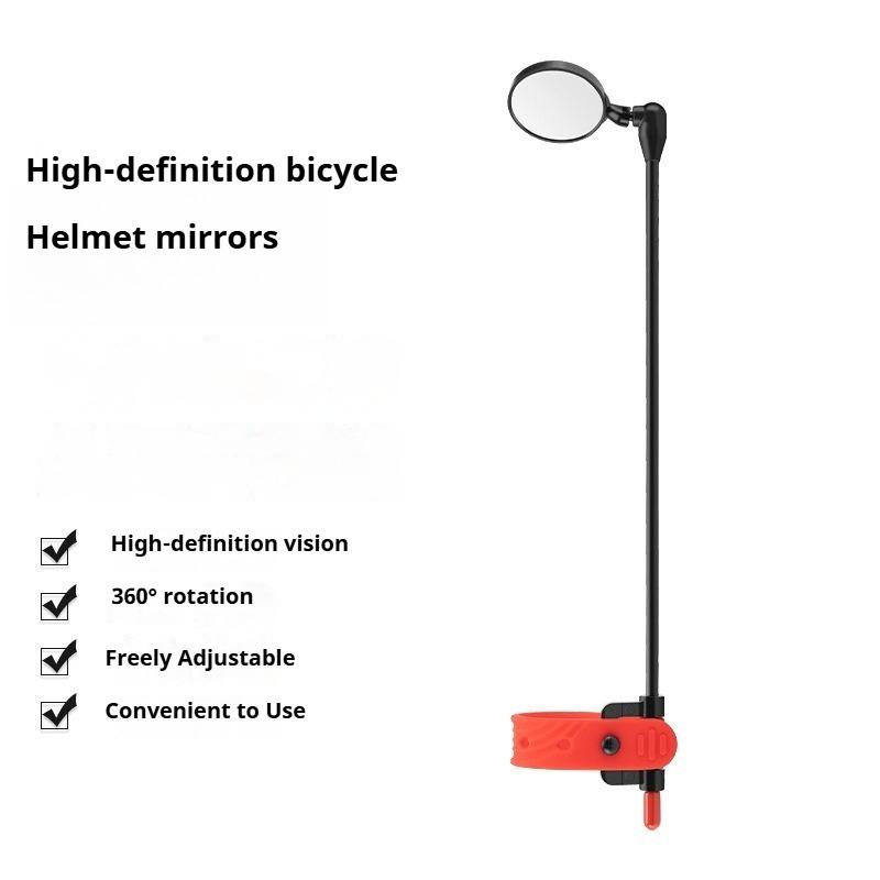 

Bicycle Helmet Rearview Mirror Cycling Helmet Reflector