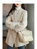 Korean Style Woolen Coat for Women - 2025 Winter Fashion, Loose and Slimming, Chic and Versatile Outerwear