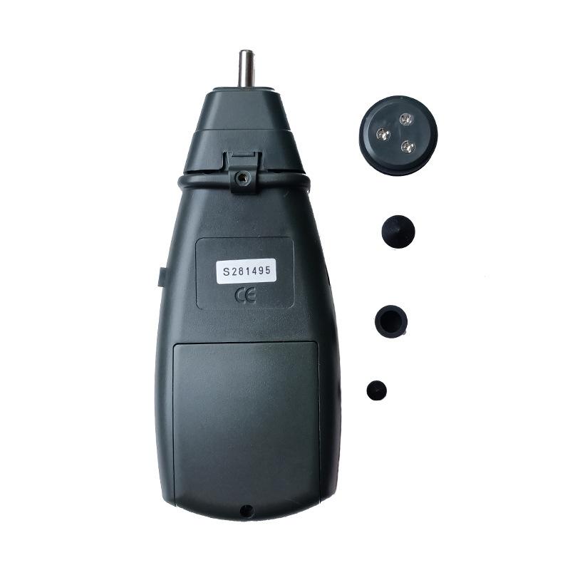 DT6236B Digitaler Drehzahlmesser 2in1 LASER Sensor Foto&Kontakt Optoelektronischer Tachometer Drehzahlmesser Rotations-Linear-Geschwindigkeitsmesser