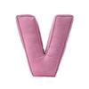 Alphabet 26 Lamb Fleece Letter Plush Toy Pillow Soft Nap Soothing Cushion For Toddlers Babies Nursery Photo Prop Birthday Gift