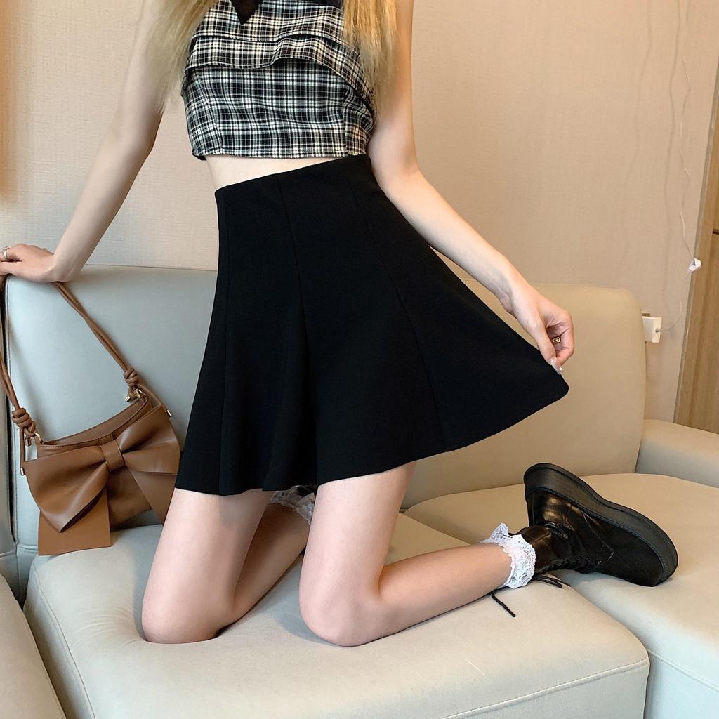 Summer Princess A-Line Skirt: Fresh, Sweet, Non-Iron Women's Fashion 2026