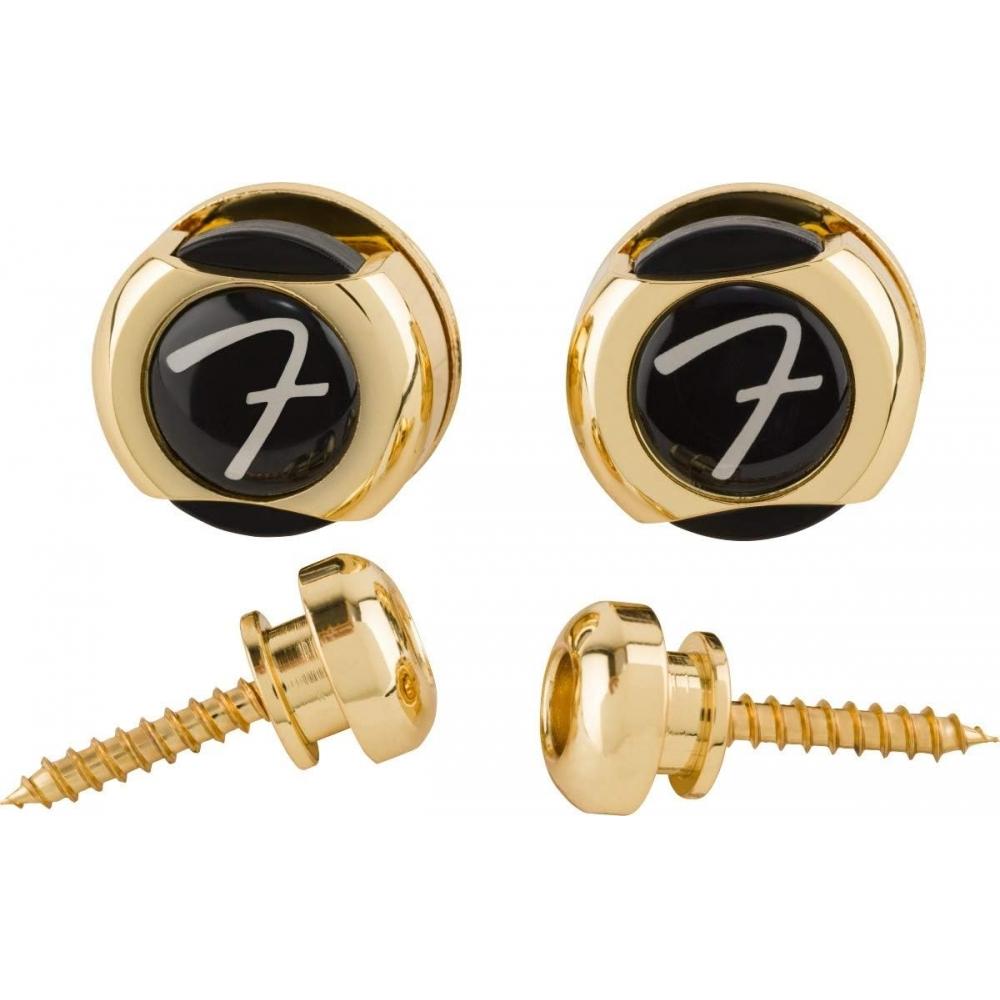 Fender Strap Pins Gold 2.5 Inches X 2.5 Inches X 1 Inch