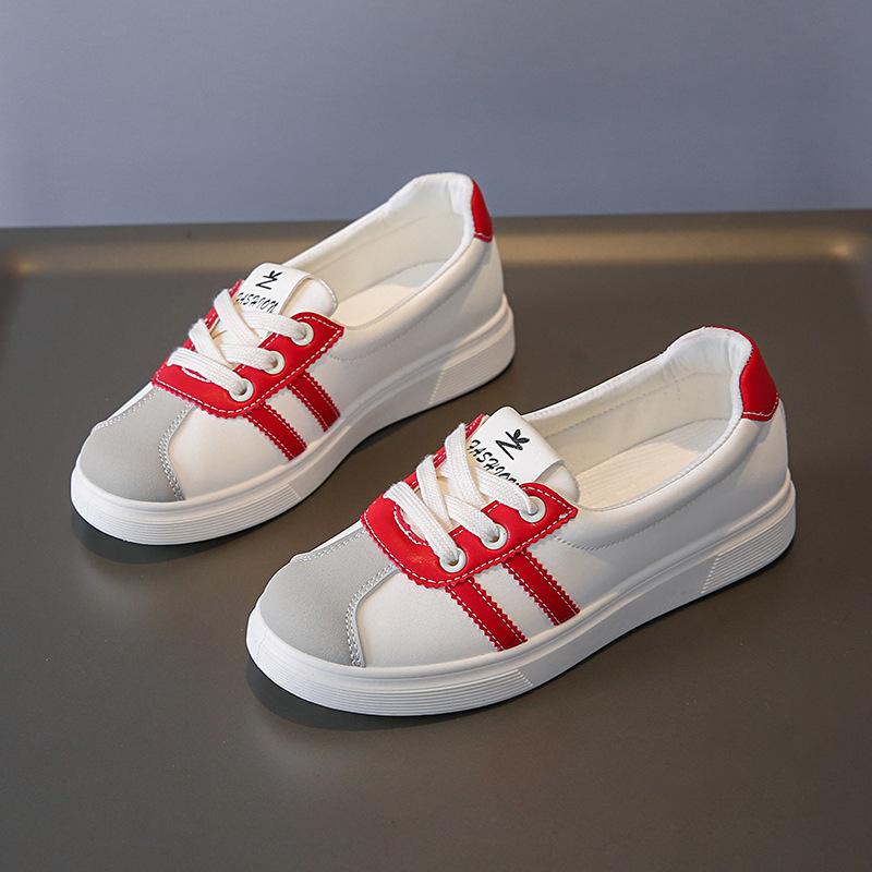 ins Korean version of flat shoes women's summer new versatile student breathable sports board shoes popular casual women's shoes Q65