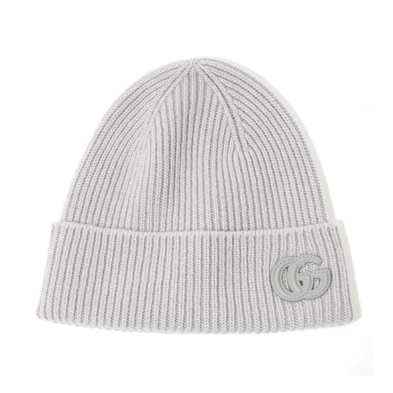 Gucci Cashmere Patch Beanie Hat 834190 3GAC0 1200