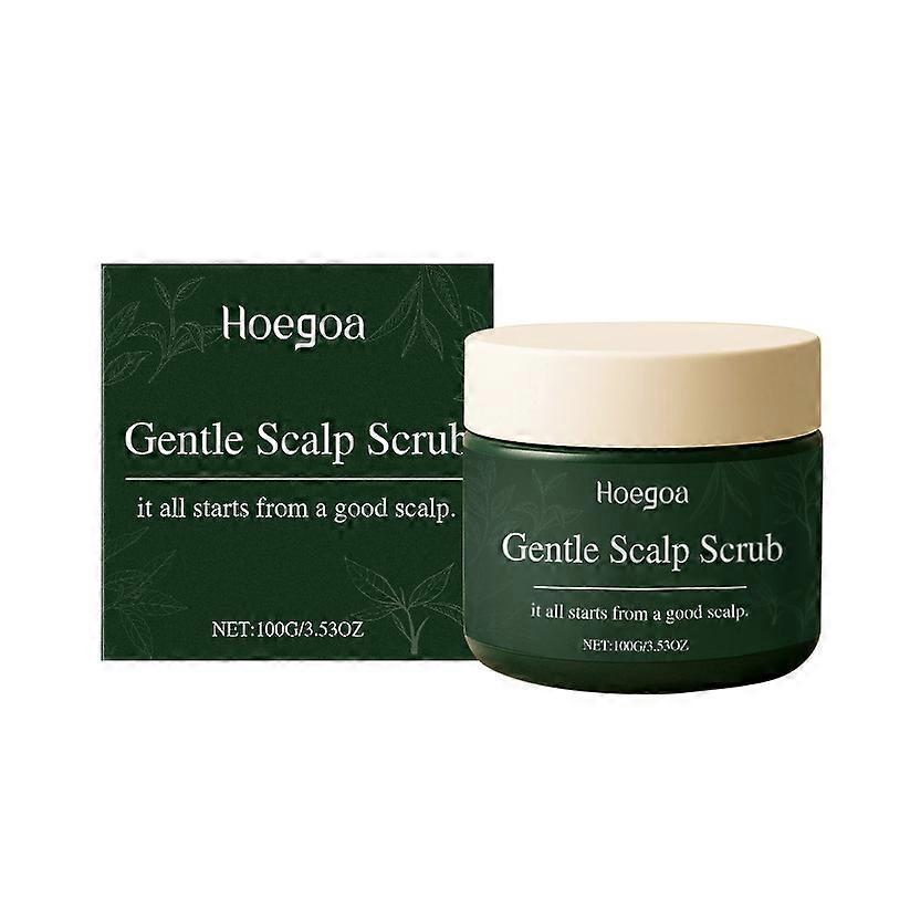 VRAUX Hoegoa Voedende Hoofdhuidscrub - Milde Ingredi&euml;nten Reinigen, Voeden En Volumiseren Voor Een Comfortabele Hoofdhuid