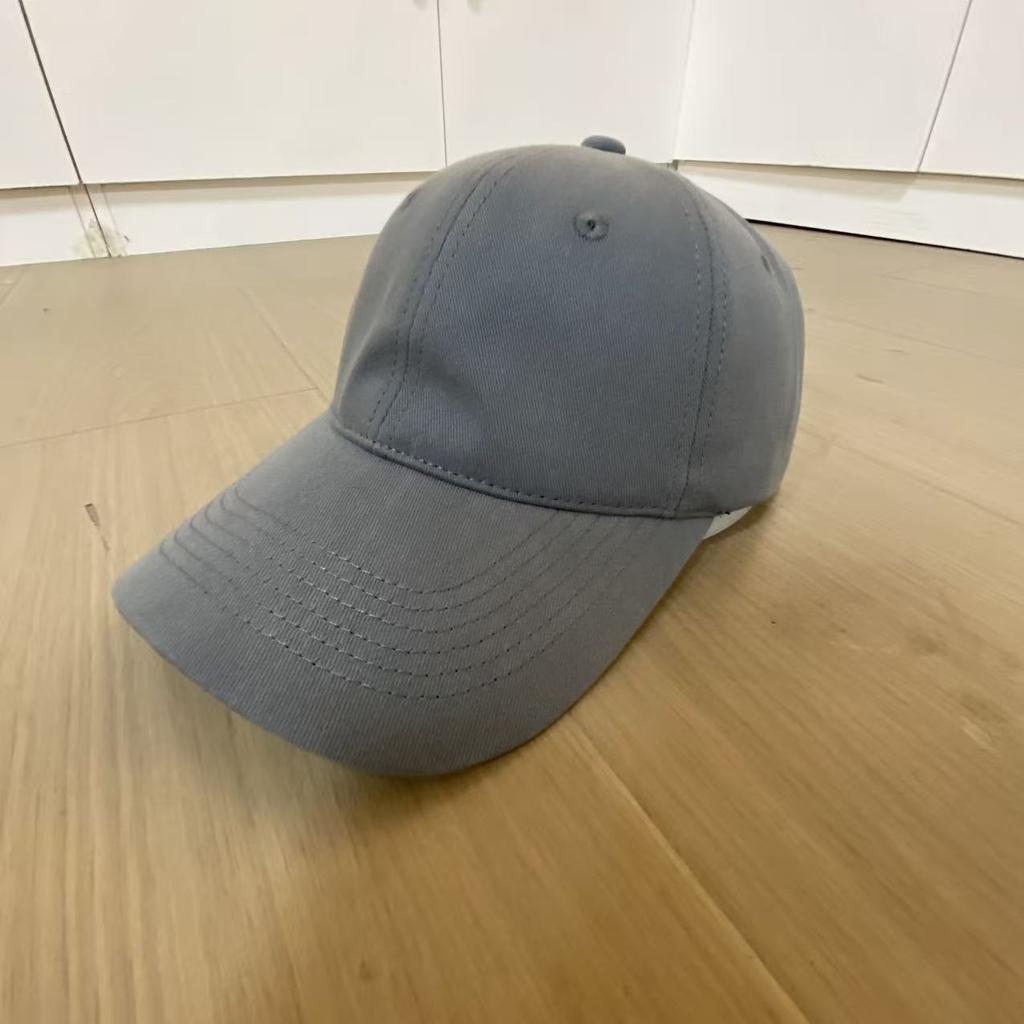 Cotton Solid Color Baseball Cap Student Shade Cap Couple Versatile Street
