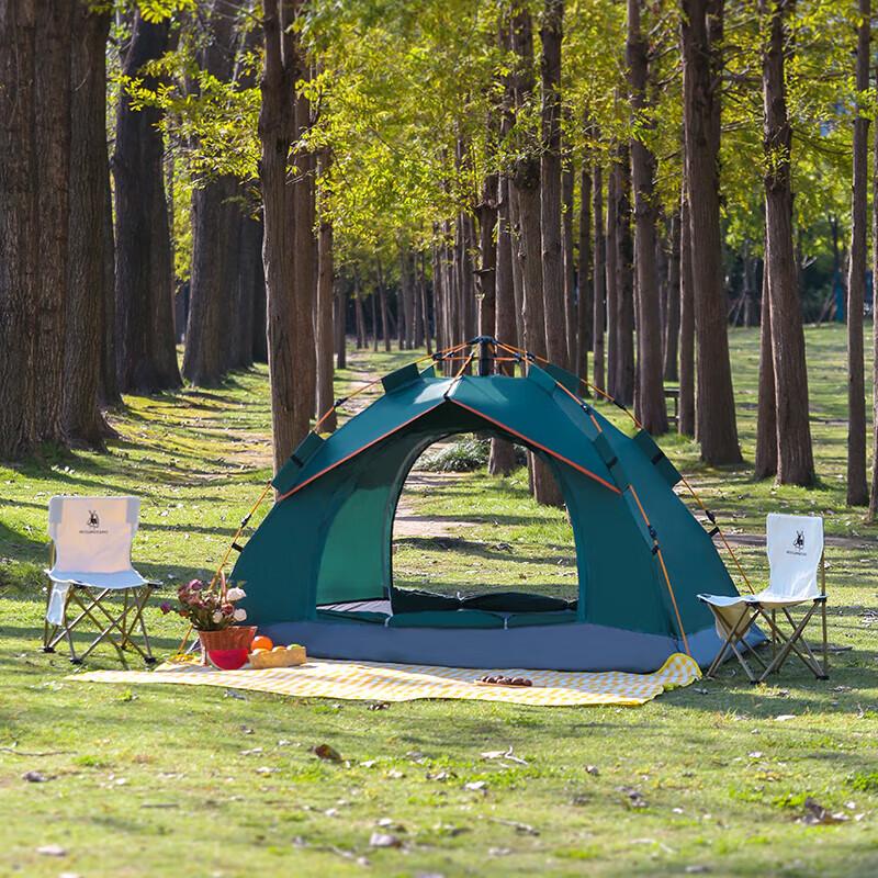 Huilingyang 2-Person Automatic Camping Tent Set