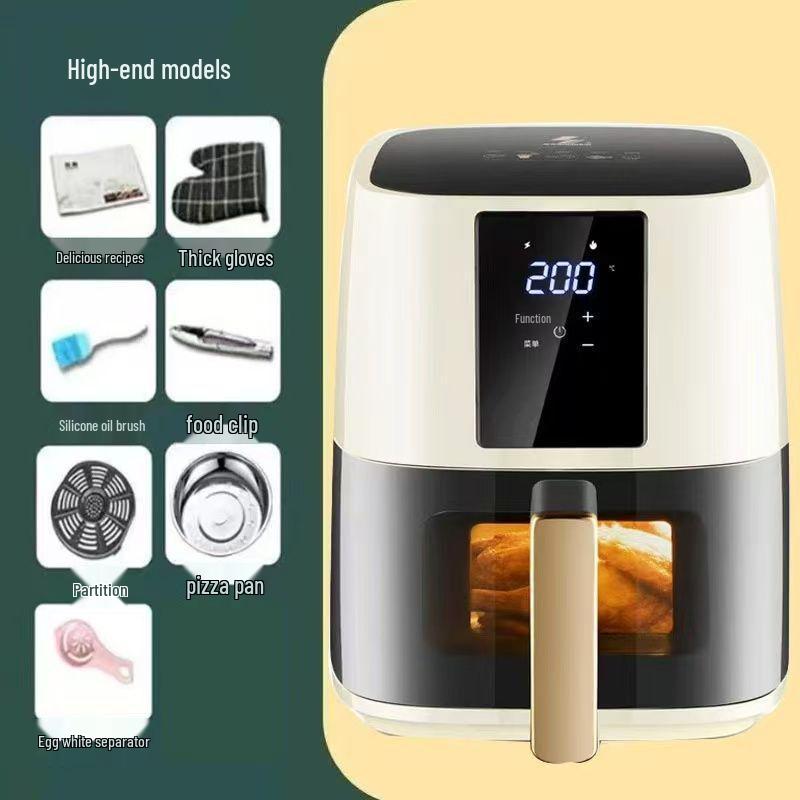 Large Capacity Multifunctional Air Fryer for Oil-Free Cooking