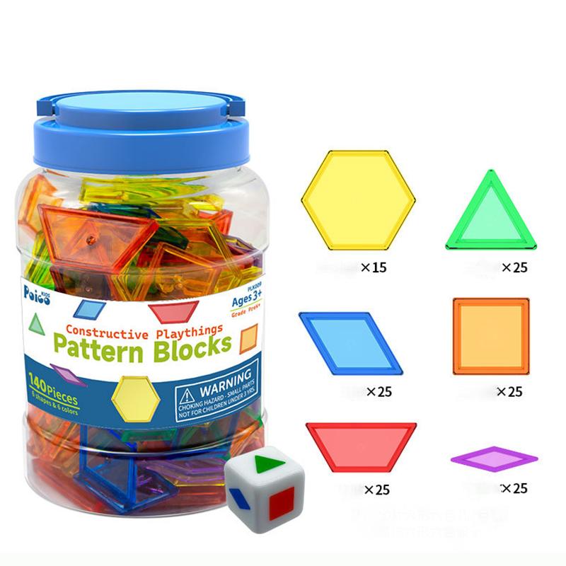Children Montessori Education Math Toys 3D Geometric Solids Shapes Color Sorting Colorful Letters Numbers Learning Teaching Aids