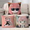 Anime Anya Forger Cushion Cover Inches Farmhouse Decor Home Throw Pillow Covers For Couch Decorations