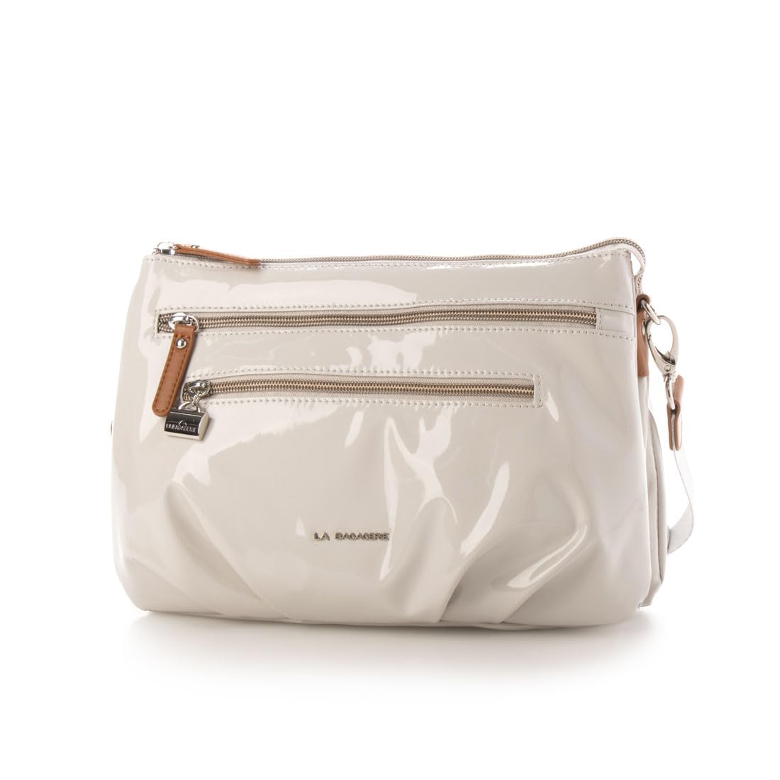 

Pluy Shoulder Bag M Size Ivory [Ravaga Jerry] Women s B01-09-06 слоновая кость