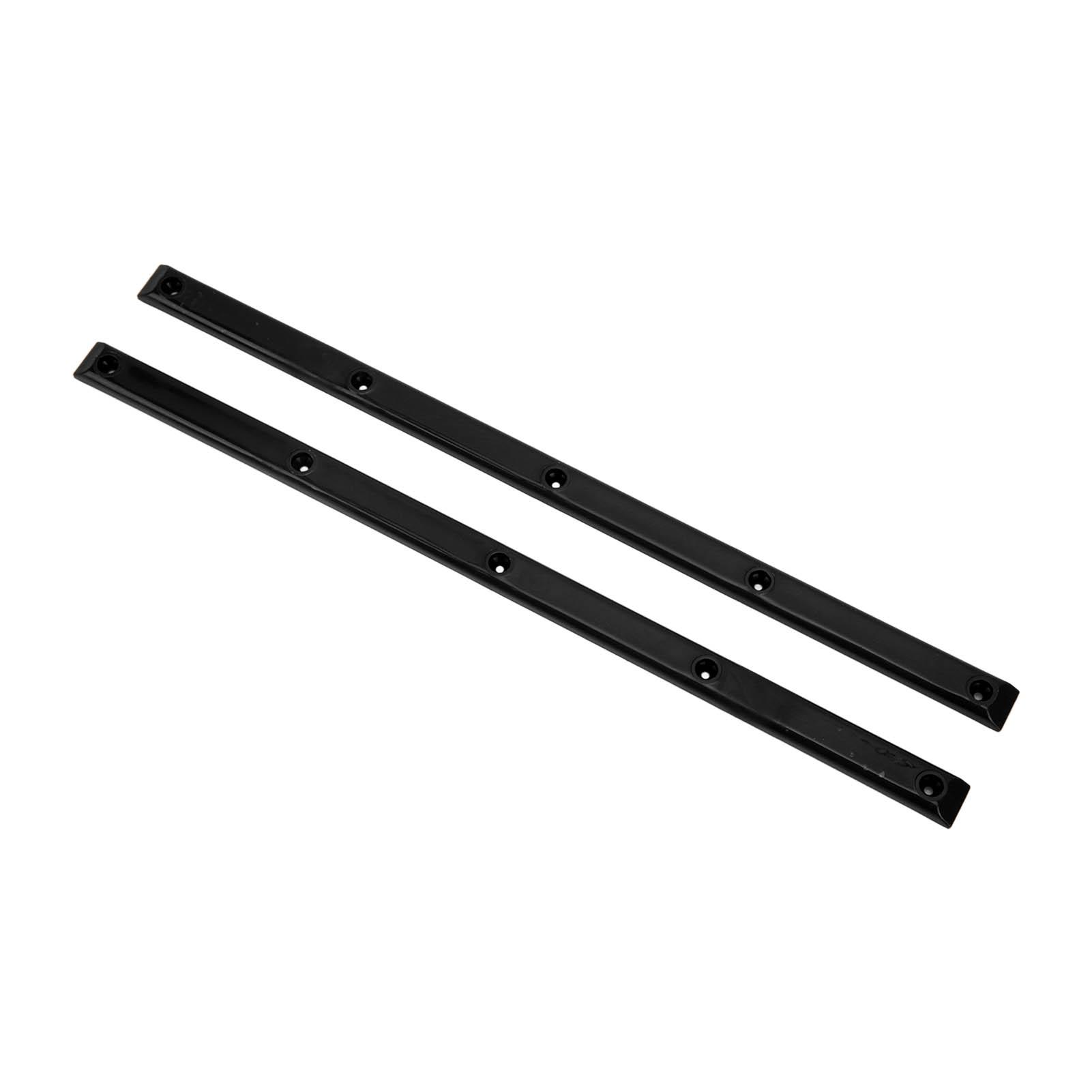 

Rib Bones Rails Wear Resistant Durable Stable Flexible Glossy Appearance Longboard Rails Ribs BonesBlack чорний