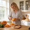 Vegetable Peeler with Wooden Handle Stainless Steel Sharp Blade Peeler 2-in-1 Bottle Opener Kitchen Peeling Utensil
