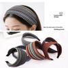 Wide Edge Hairband Hair Clip Ethnic Style Hair Accessory Toothed Anti-Slip Versatile For Covering Gray Hair And Frizz For Women