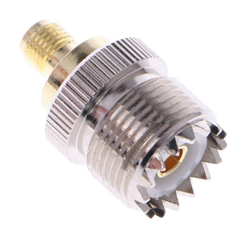 1Pc M Type Female Sl16-K/Sma-K To So-239 Pl259 Female Rf Adapter Connector
