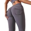 High Waist Butt-Lifting Cargo Yoga Pants with Tummy Control