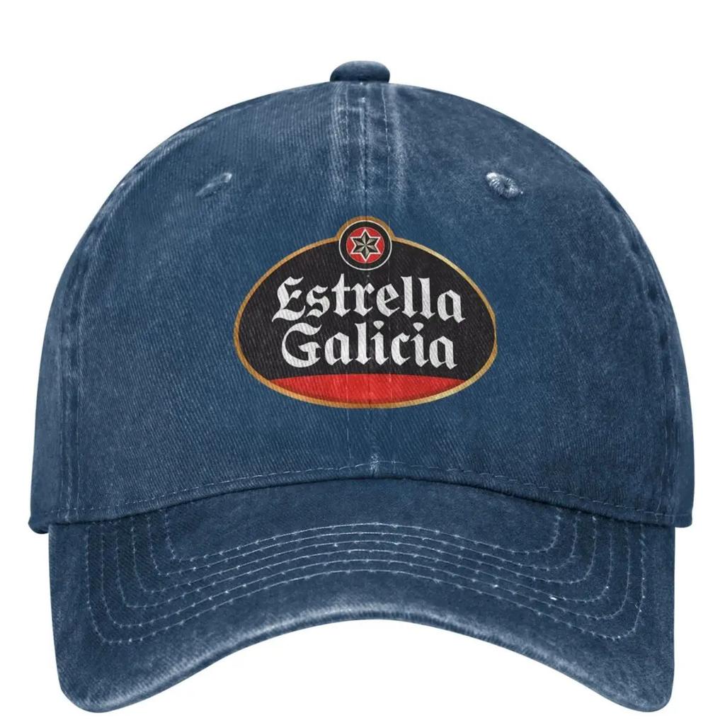 Cappellino da Baseball Estrella Galicia Birra Spagna Cappellino Unisex Uomo Trucker Cappello da Papà Design Cappellino Sportivo da Esterno Regalo Moda