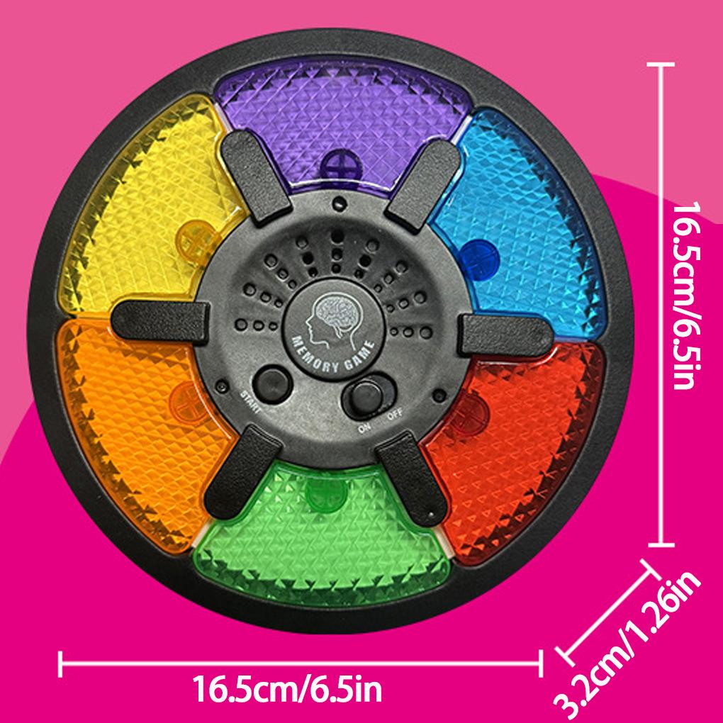 ABS Glow In Dark With Electronic Memorizing Game Exciting Memory Challenge Toy For All Ages