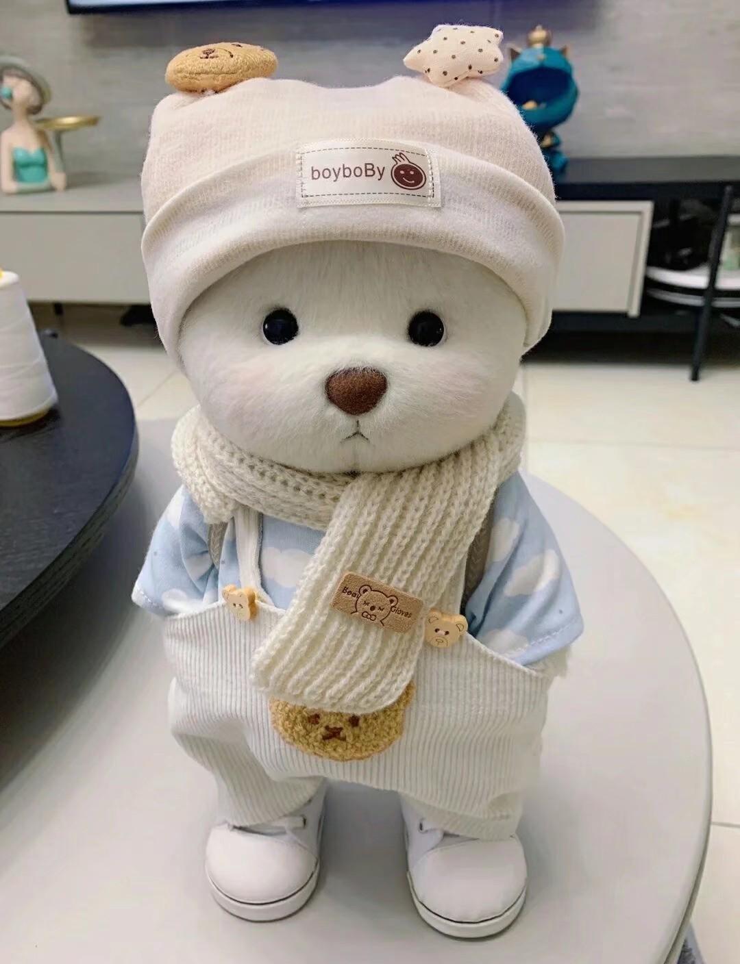 

Плюшевая игрушка Лина Медведь 30 см с пижамой для переодевания 30cm bear clothes not including the bear