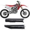Gabelholm-Abdeckung, 2 Stück Gabelholm-Abdeckung Glänzend Schwarz für CRF250R CRF250X CRF450R CR125 CR250 CRF 450 RX Gabel-Stoßdämpfer-Schutz