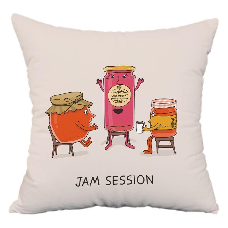 Cartoon Sofa Pillowcase Dormitory Decoration Office Living Room Home Pillowcase