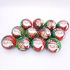 12pcs Festive Christmas Sponge Balls 6.3cm with Snowflakes & Stars Durable Polyurethane Christmas Decorations Party Favors Kids
