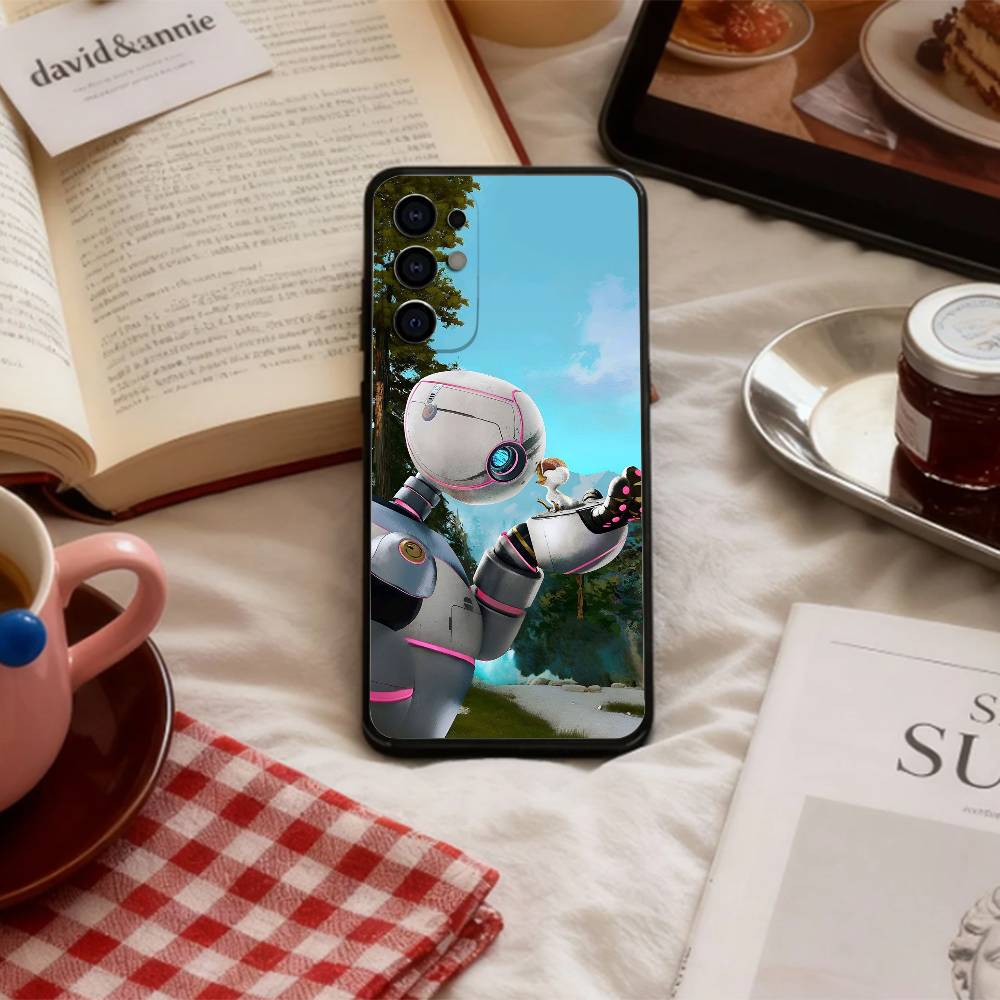 Cozy The W-Wild Robot   Phone Case For Samsung S 25,24,23,22,30,21,10,9,Ultra,Plus,Lite,FE,4,5 G Soft Black Case
