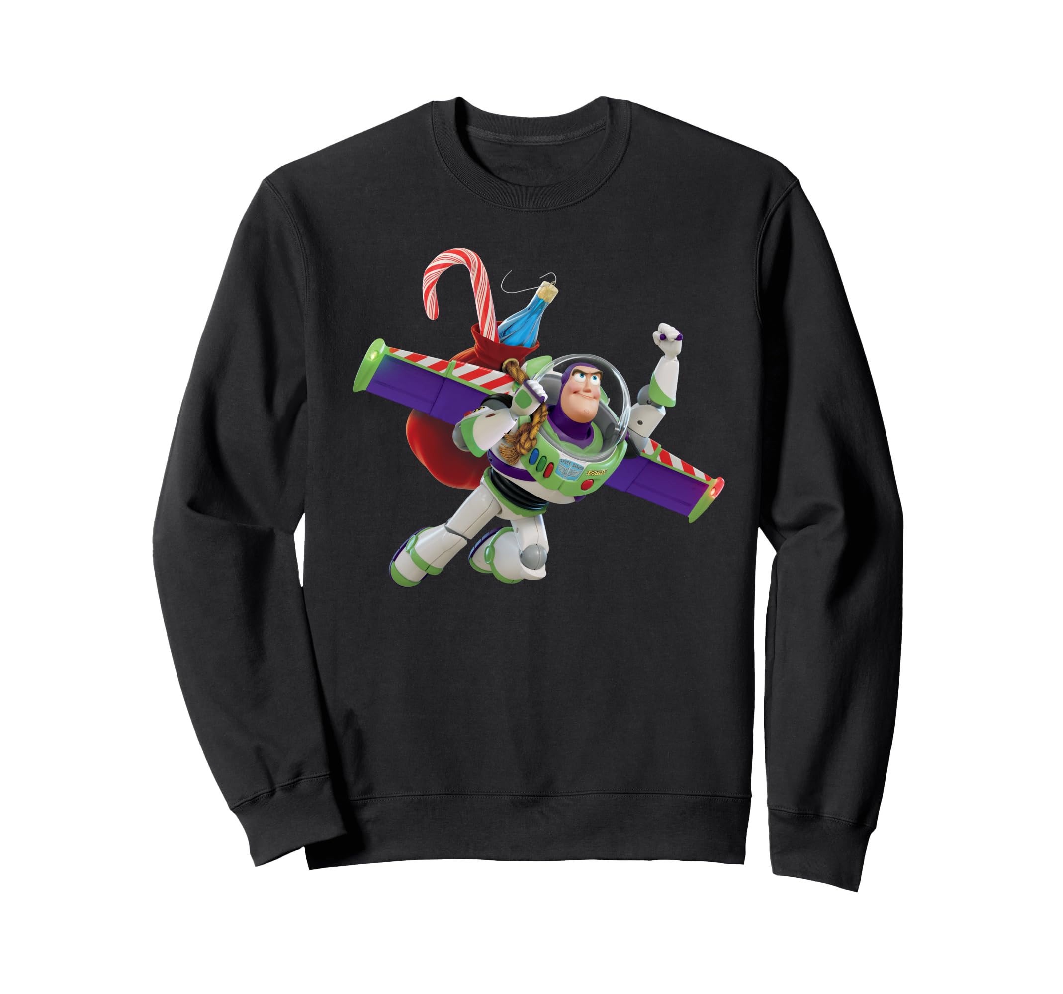 

Disney PIXAR Toy Story Buzz Lightyear Holiday Flight Sweatshirt
